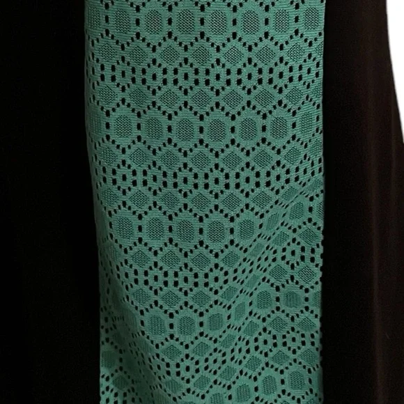 Teal & Black Small Dress - Picture 3 of 13